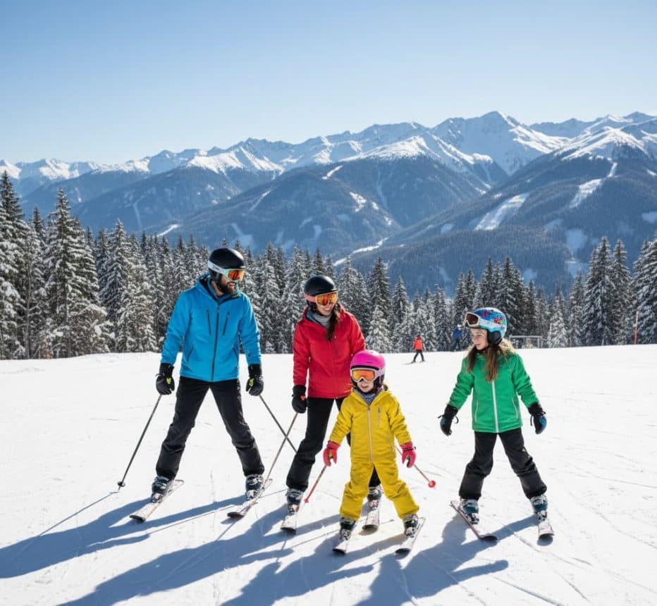 How to plan a family ski trip