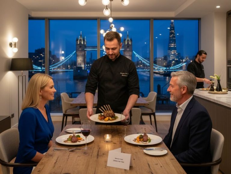 private chef dinner party london