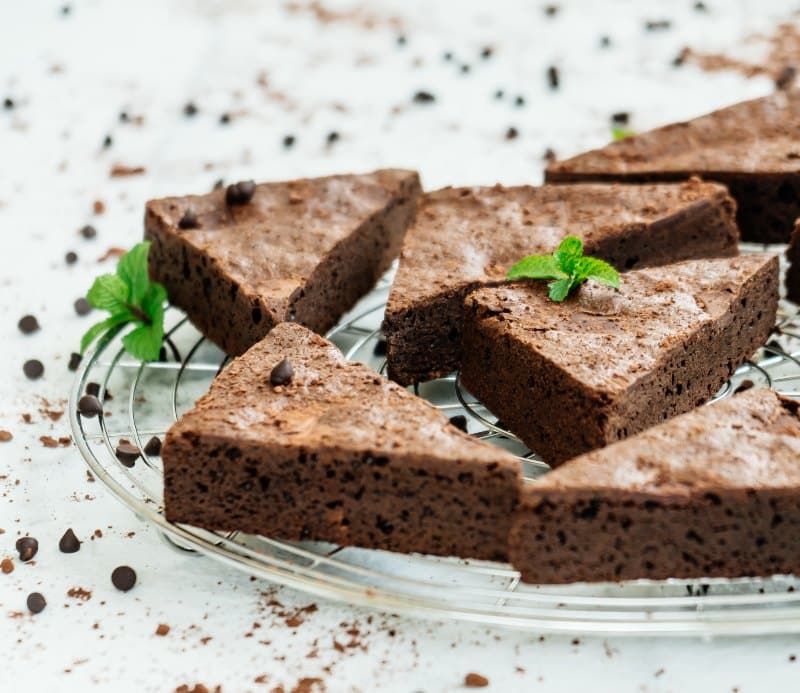 Brownies für ein Picknick