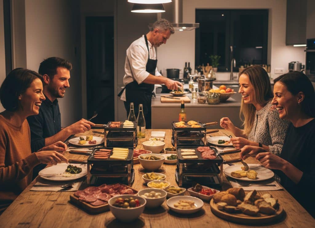Chef privado para raclette party en casa