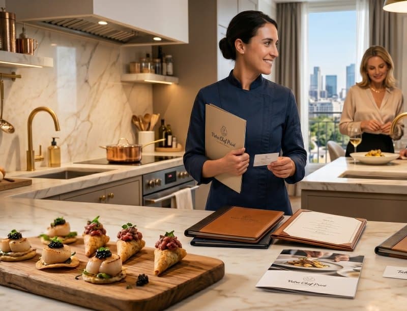Comment décrocher vos premiers clients en tant que chef privé