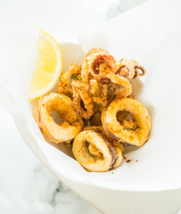 Frituras para la cena del Pescaito Frito