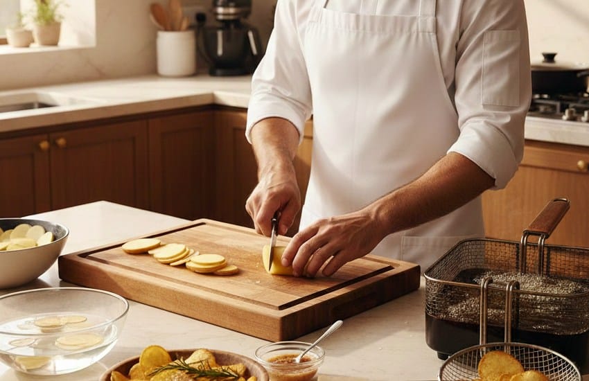 How to make crisps at home