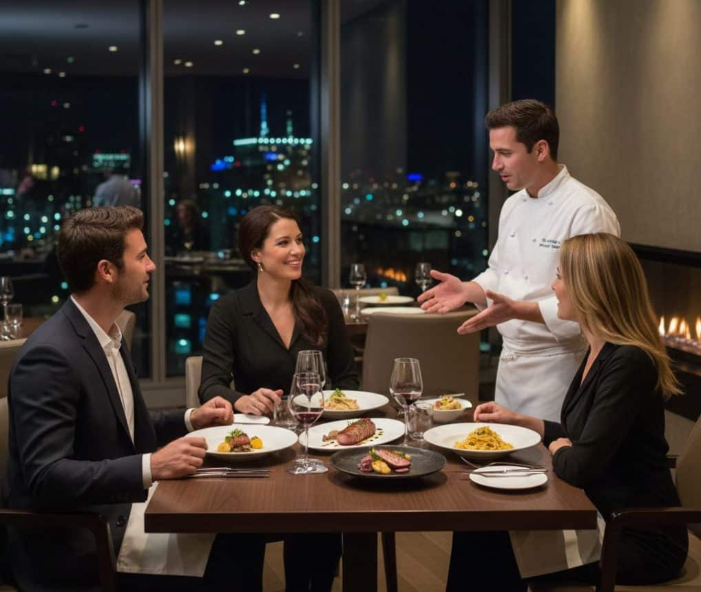 Ideen für ein Winterabendessen mit Freunden zu Hause