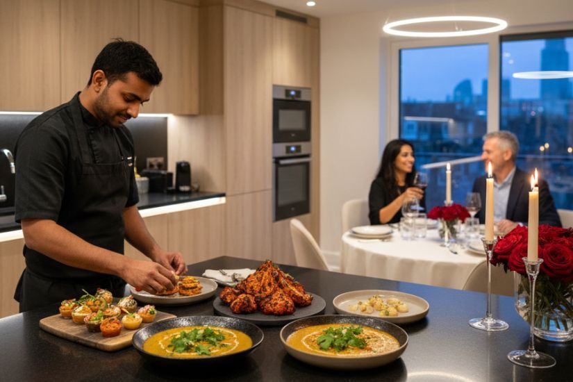private Indian chef in london