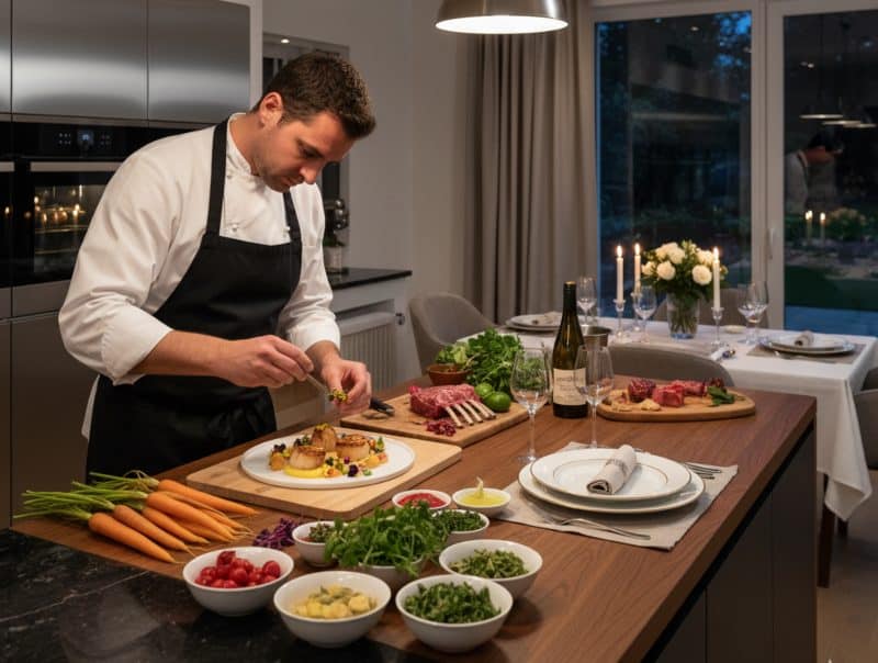 Preis für einen Privatkoch zu Hause