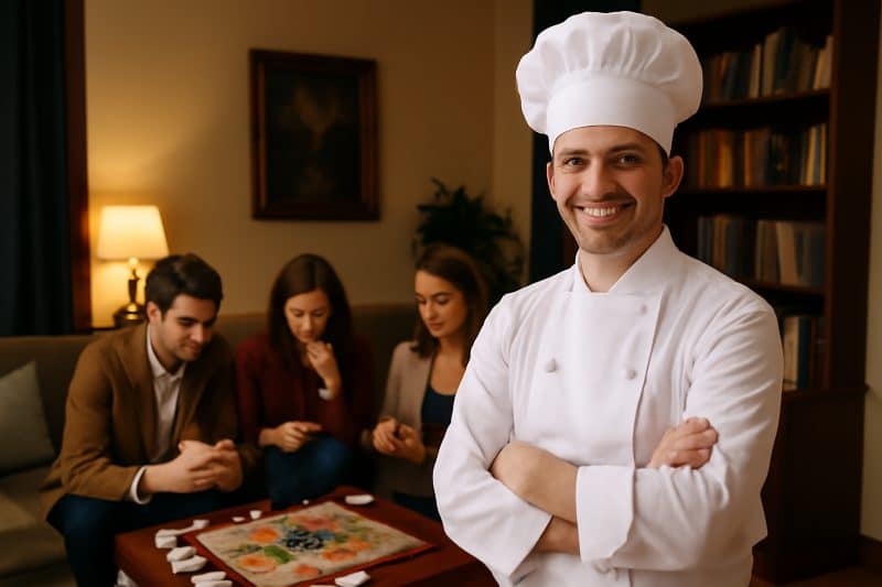 Privatkoch f*ur Krimidinner veranstaltet