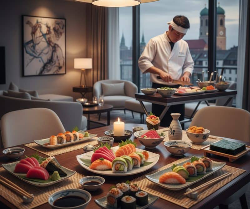 Privatkoch für das beste Sushi München