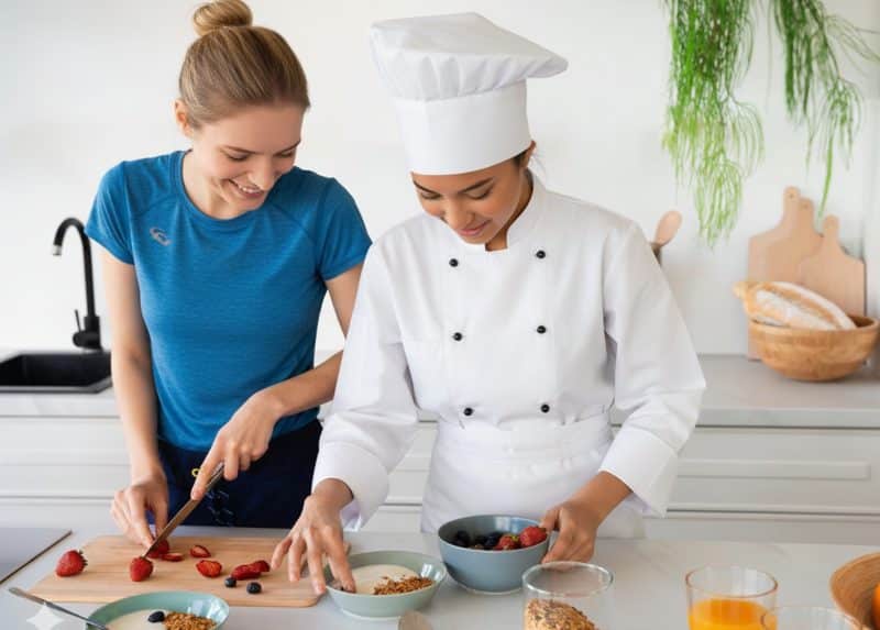 Privatkoch, gesundes Frühstück