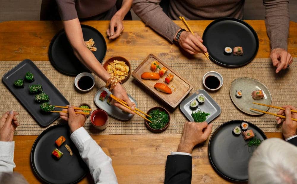 Sushi dinner party ideas