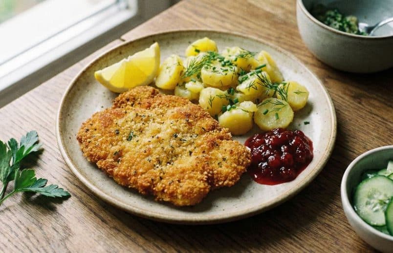 Vegane mühlen schnitzel zubereitung