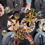 almuerzo para una fiesta de cumpleaños