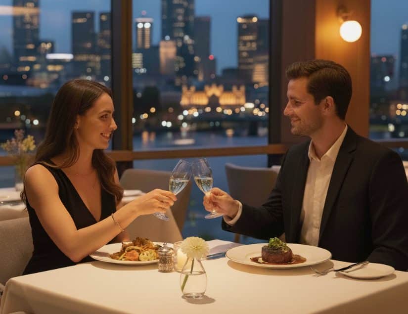 anniversary dinner in Melbourne