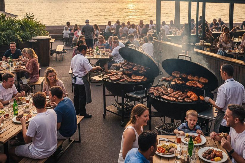 barbecue dinner place in Sidney