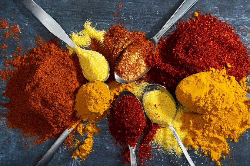 Indian food and spices
