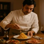 a chef cooking the best italian food in melbourne