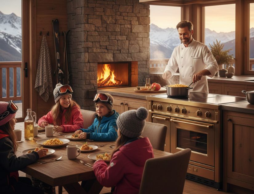 Best places for ski vacation with a private chef