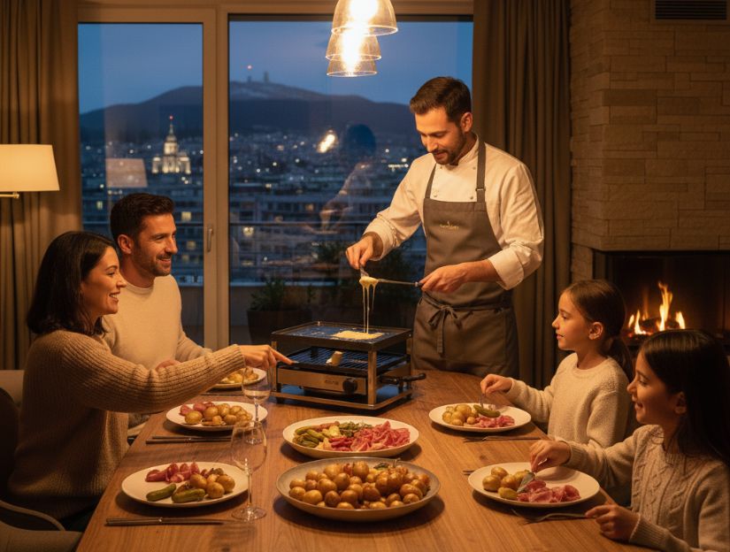 private chef for the best raclette in zurich