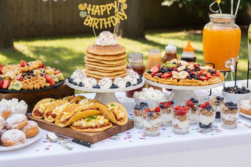 breakfast ideas for birthday party