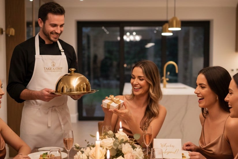 plan the perfect bridesmaid proposal dinner