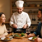 Chef a domicilio para una cena romántica