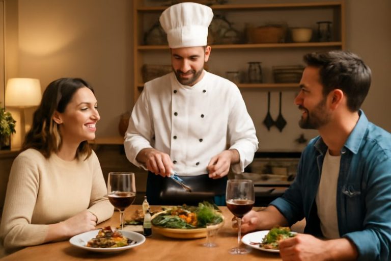 Blog Home Take a Chef Chef a domicilio para una cena romántica