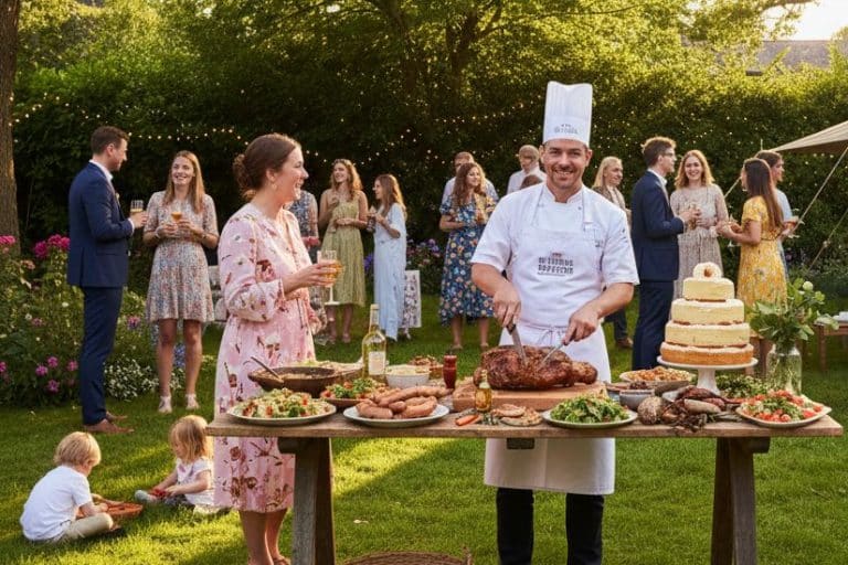 Take a Chef Blog Home host a backyard party