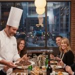 corporate team dinner