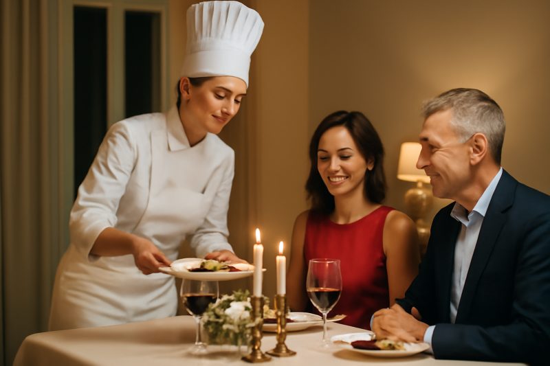 chef dinner anniversaire pour 2 1