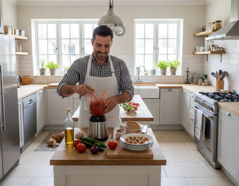 chef privado especializado en gazpacho