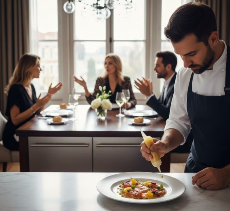 Comment organiser un déjeuner d'affaires avec un chef privé