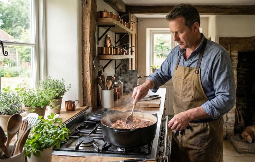 chef privé et coq au vin