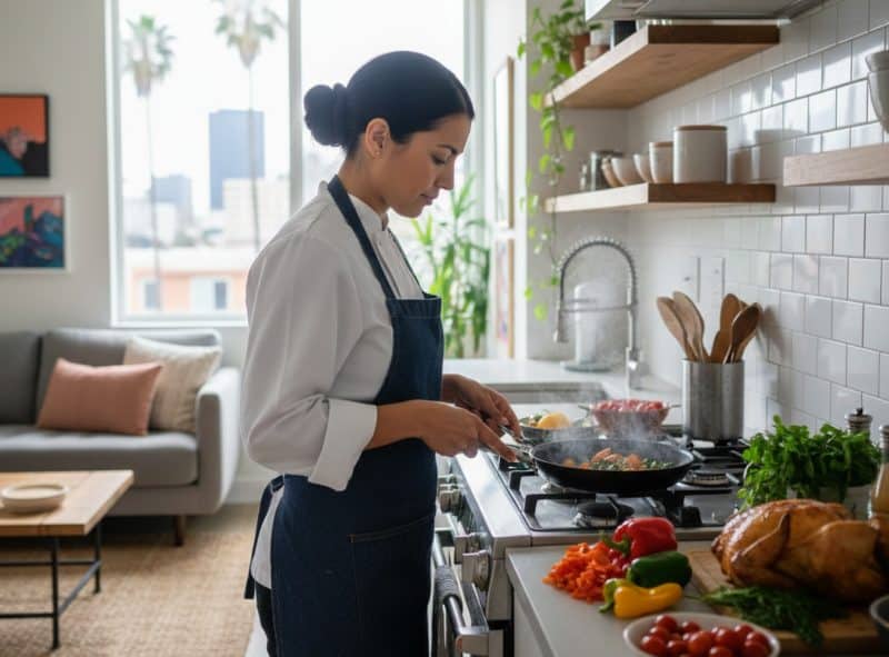 chef prive pour les vacances