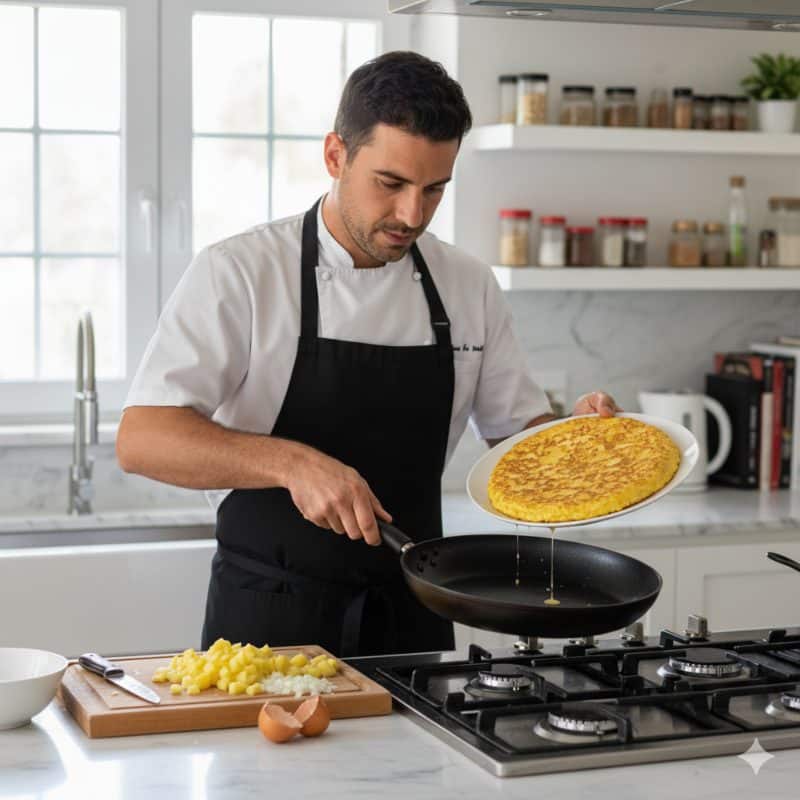 ¿Dónde comer la mejor tortilla en Madrid? cocinero privado en Madrid especializado en tortilla española