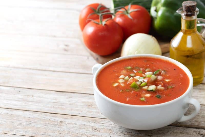 cómo hacer gazpacho en casa