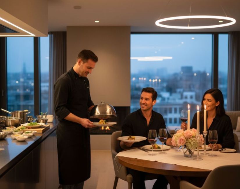 cost of a private chef for a night in the UK