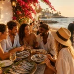 The best food in Costa del Sol: a traveler's culinary guide costa-del-sol-espetos-gathering