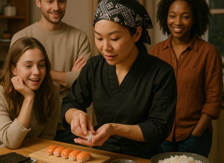 Blog Home Take a Chef ¿Cuánto cuesta un chef privado de sushi?