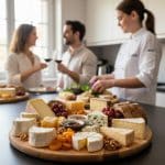 dégustation de fromages à la maison