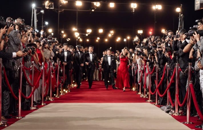 Des celebs avec un chef privé