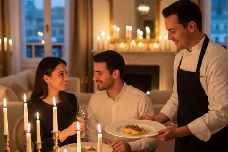 candlelight dinner ideas at home