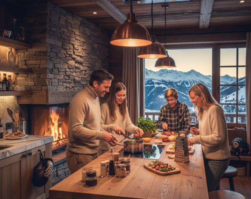 dinner ideas for ski trip with family