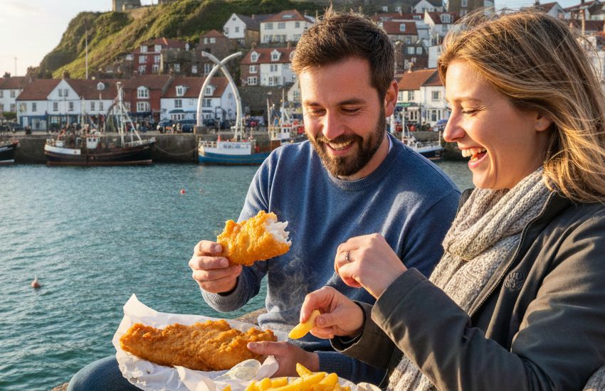 Best fish and chips in Whitby