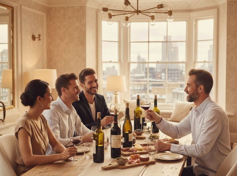 wine tasting party at home