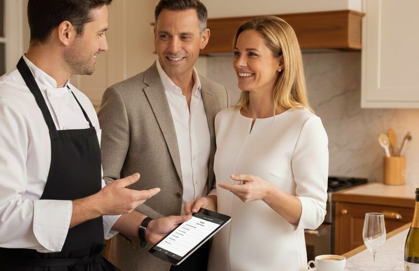 How much do you tip a private chef?