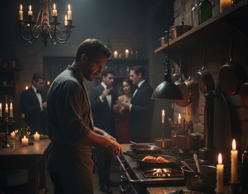 private chef for a murder mystery dinner