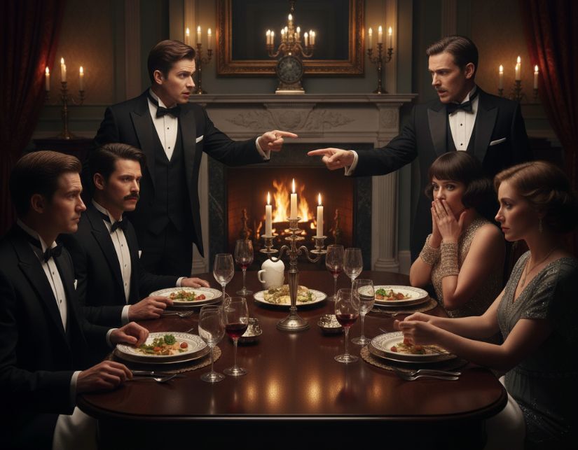 how to host a murder mystery dinner