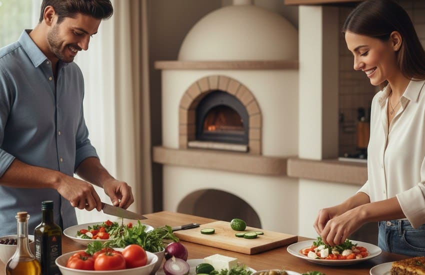 How to make Greek food at home?