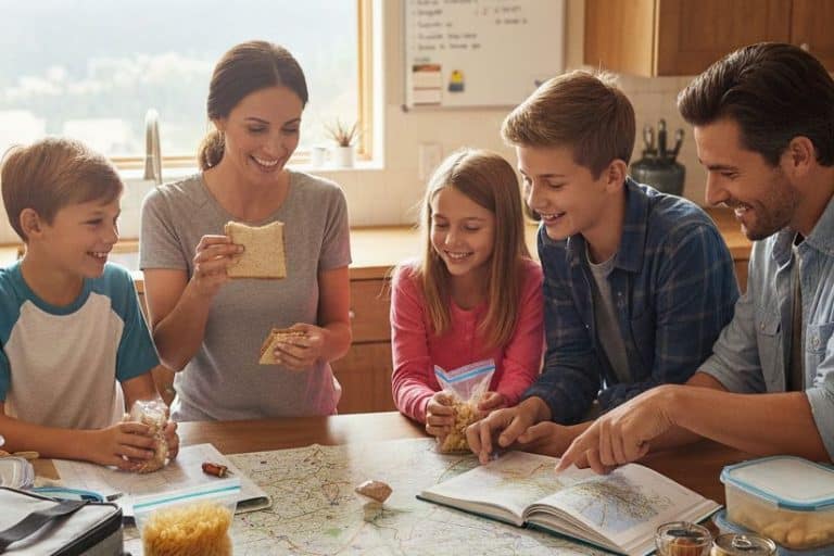 how to plan meals for a trip