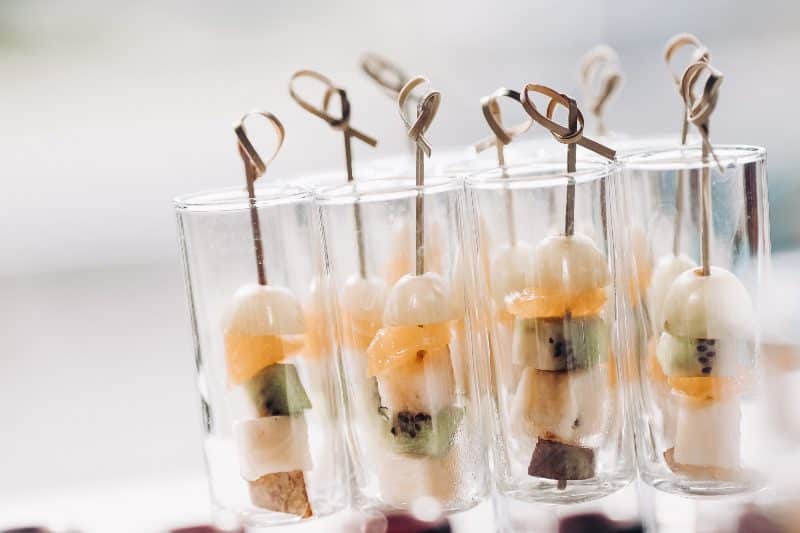 Ideas para comida en un baby shower